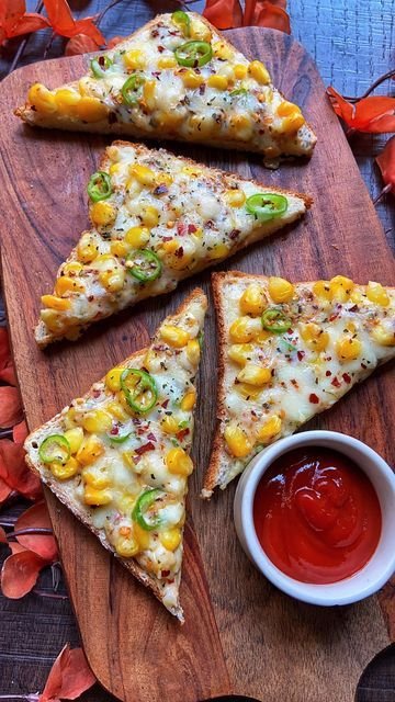 Cheese Chilli Corn Toast